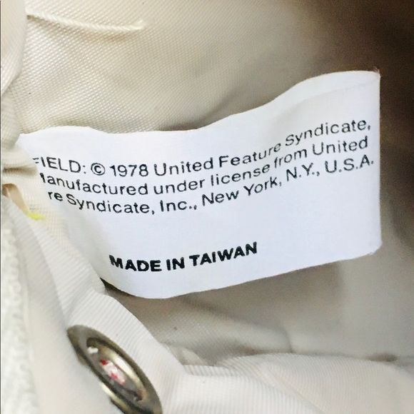 GARFIELD THERMOS INSULATED LUNCH BOX BAG W/ Strap 1978. - Picture 5 of 9